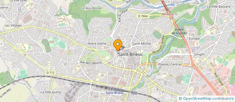 localisation de l'entreprise SARL LORIT à SAINT-BRIEUC