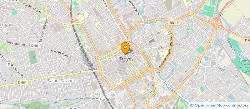 localisation de l'entreprise SARL LORIV à TROYES