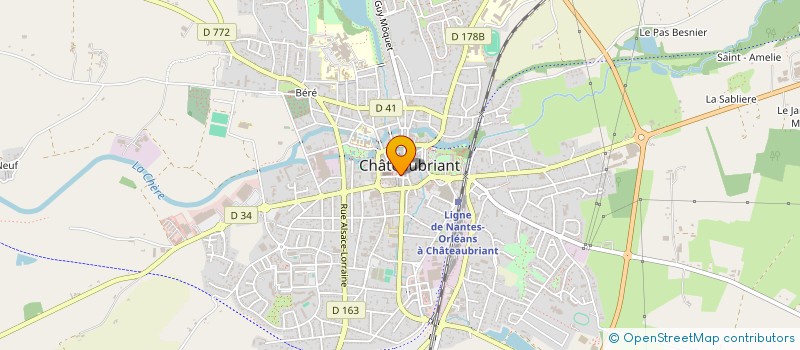 localisation de l'entreprise SARL LORNO à CHATEAUBRIANT