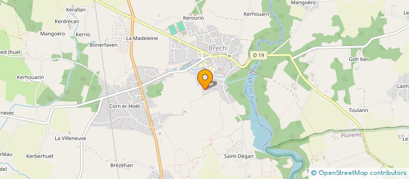 localisation de l'entreprise SARL LORO'YSE à BRECH