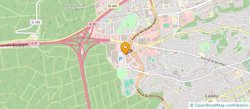 localisation de l'entreprise SARL LORRAINE STYL à LAXOU