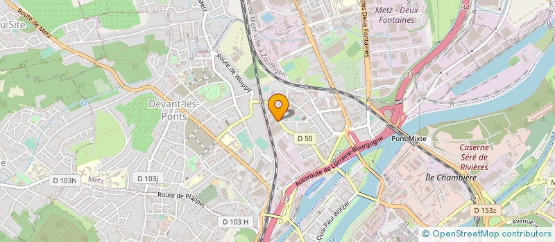 localisation de l'entreprise SARL LORRENA à METZ