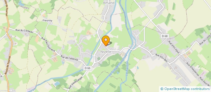 localisation de l'entreprise SARL LORTHIOIR JEAN  NIVELLE