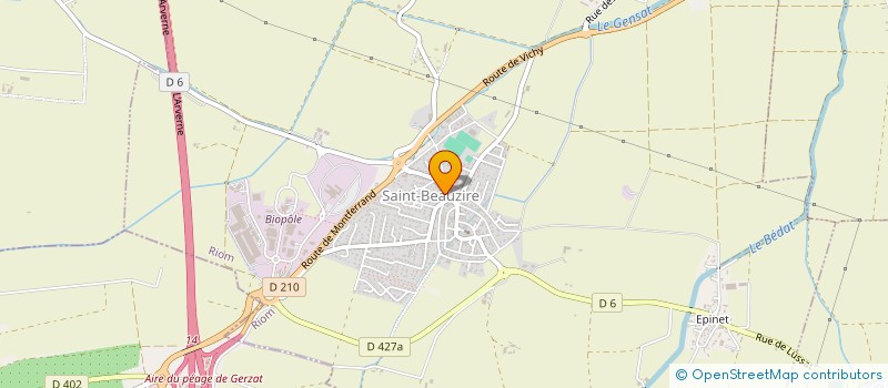 localisation de l'entreprise SARL LORYAN à SAINT-BEAUZIRE