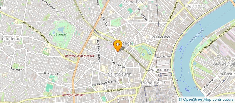 localisation de l'entreprise SARL LOS RICOSS 33  BORDEAUX