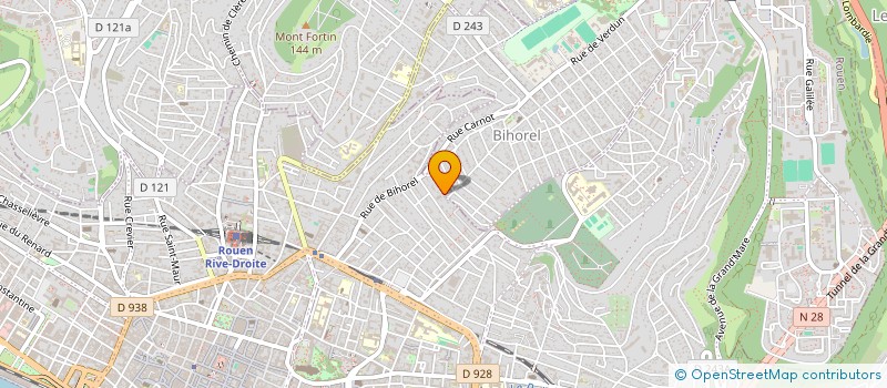 localisation de l'entreprise SARL LOSSOUARN  ROUEN