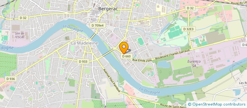 localisation de l'entreprise SARL LOT'STORY à BERGERAC