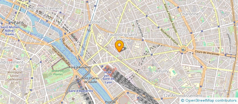 localisation de l'entreprise SARL LOTFI à PARIS