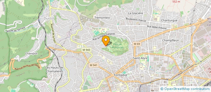 localisation de l'entreprise SARL LOTI 63 à CLERMONT-FERRAND