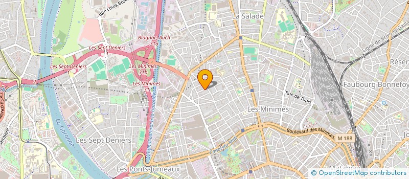 localisation de l'entreprise SARL LOTISSEMENT LE MOULIN à TOULOUSE