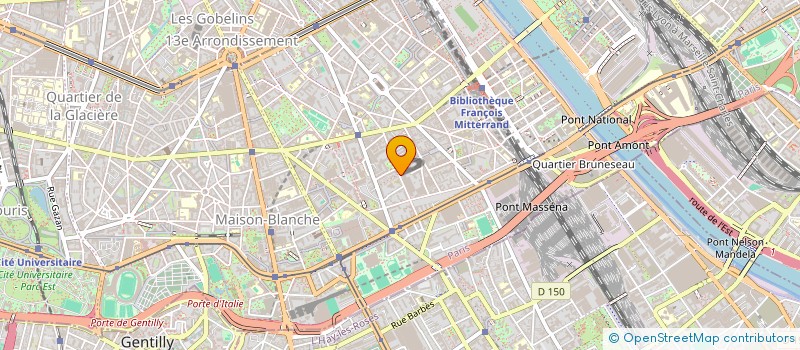 localisation de l'entreprise SARL LOTUS DE NEIGE  PARIS