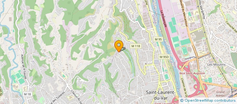 localisation de l'entreprise SARL LOU BEL AZUR à SAINT-LAURENT-DU-VAR