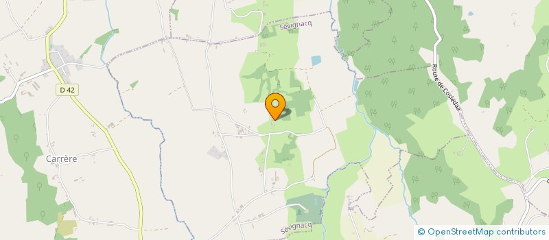 localisation de l'entreprise SARL LOU BETH PORC  SEVIGNACQ