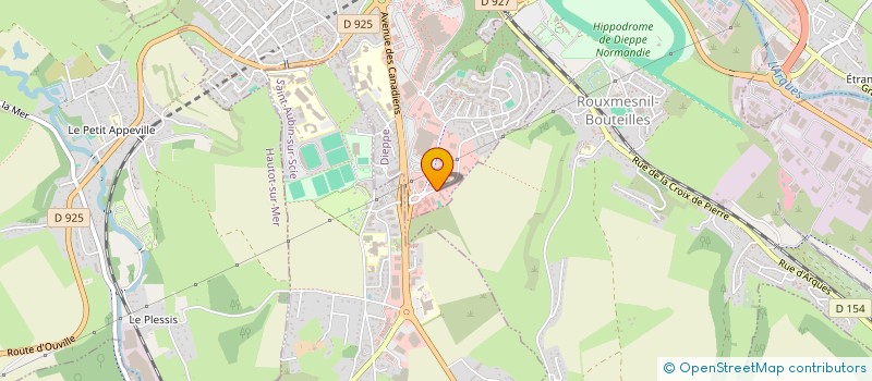 localisation de l'entreprise SARL LOU FITNESS  DIEPPE