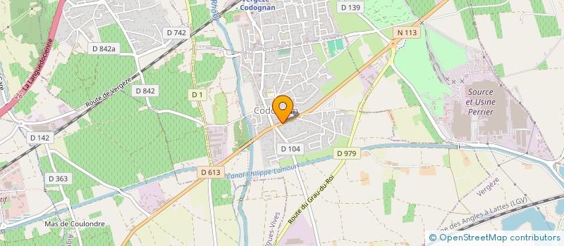 localisation de l'entreprise SARL LOU FLAMBADOU  CODOGNAN