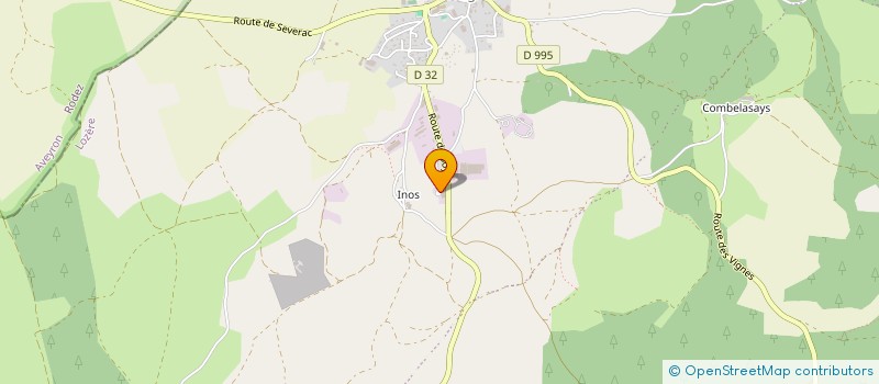 localisation de l'entreprise SARL LOU PASSOU BIO à MASSEGROS CAUSSES GORGES