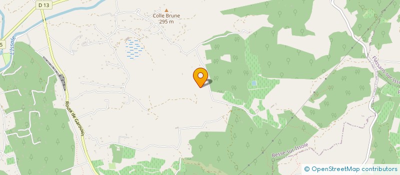 localisation de l'entreprise SARL LOU PEYRASSOU  BESSE-SUR-ISSOLE