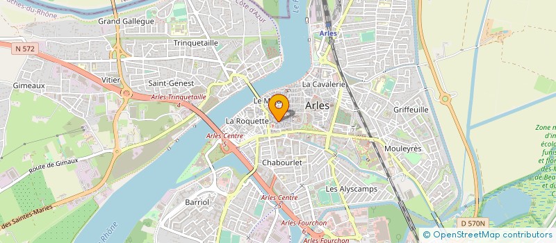 localisation de l'entreprise SARL LOU SACY  ARLES