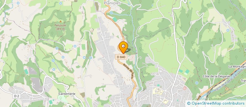 localisation de l'entreprise SARL LOU TOUPINOU  PLANIOLES