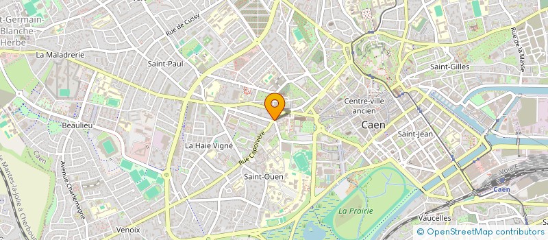 localisation de l'entreprise SARL LOUEDEC ET GAUTRON à CAEN