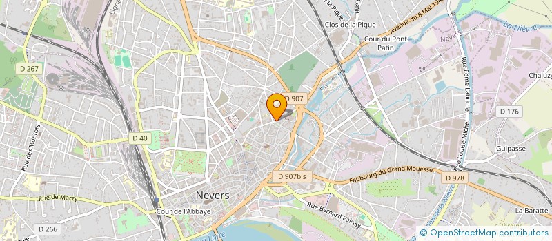 localisation de l'entreprise SARL LOUFA à NEVERS