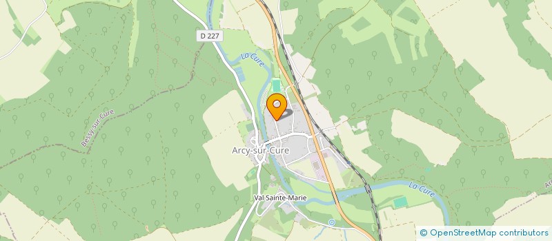 localisation de l'entreprise SARL LOUIS  ARCY-SUR-CURE