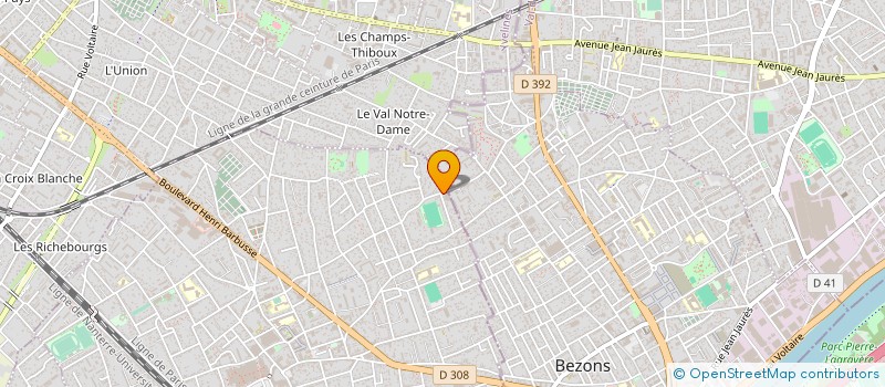 localisation de l'entreprise SARL LOUIS CHELLI  HOUILLES