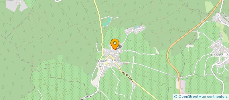 localisation de l'entreprise SARL LOUIS EDMOND ALBERT  HAUTVILLERS