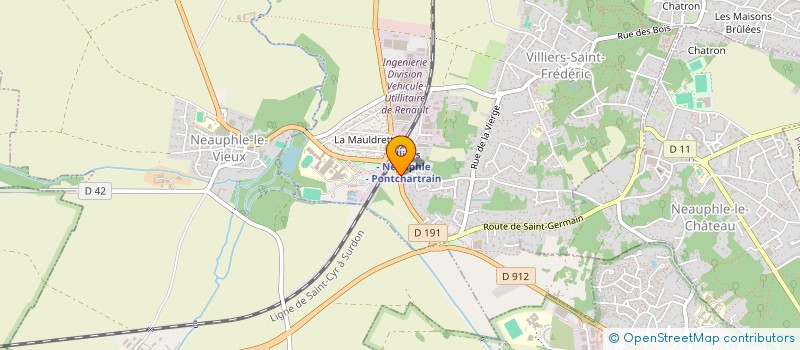 localisation de l'entreprise SARL LOUIS GARDIES  VILLIERS-SAINT-FREDERIC