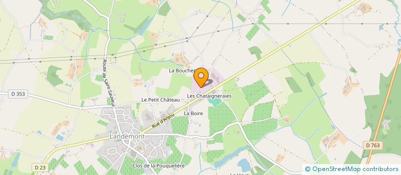 localisation de l'entreprise SARL LOUIS GUICHARD à OREE-D'ANJOU