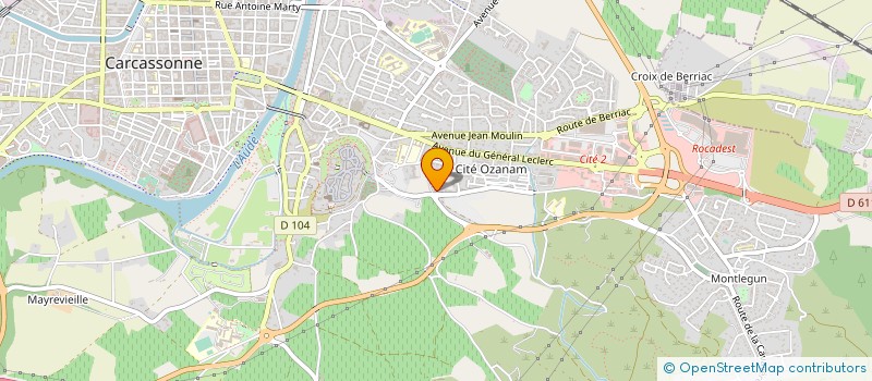 localisation de l'entreprise SARL LOUIS PECH ET FILS à CARCASSONNE