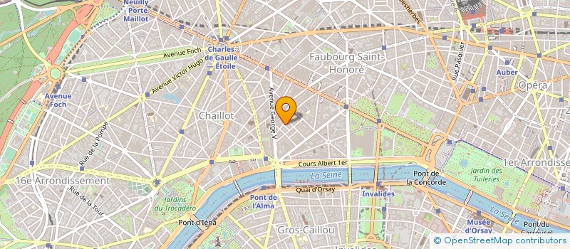 localisation de l'entreprise SARL LOUISE à PARIS