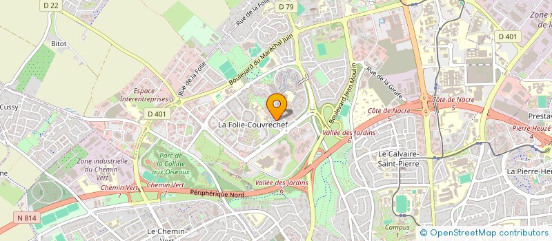 localisation de l'entreprise SARL LOUISE à CAEN