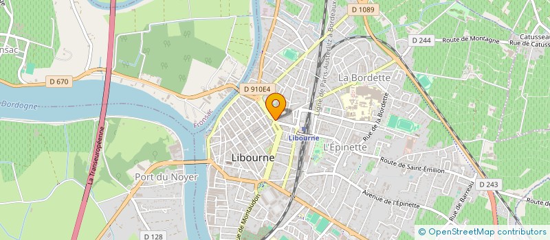 localisation de l'entreprise SARL LOUIZ ZAGORA à LIBOURNE