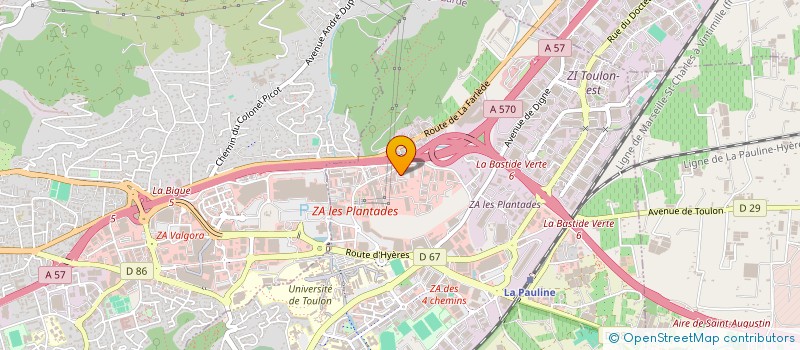 localisation de l'entreprise SARL LOUKA ET ASSOCIES à LA GARDE