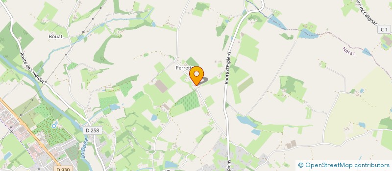 localisation de l'entreprise SARL LOUMAD  NERAC