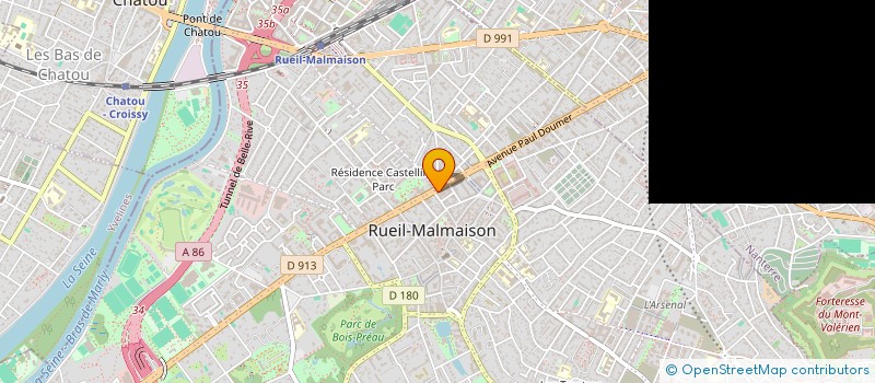 localisation de l'entreprise SARL LOUMI à RUEIL-MALMAISON