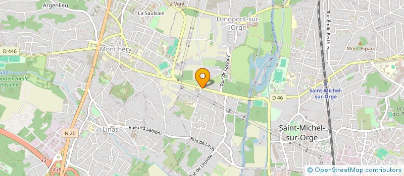 localisation de l'entreprise SARL LOURENCO JOAO à LONGPONT-SUR-ORGE