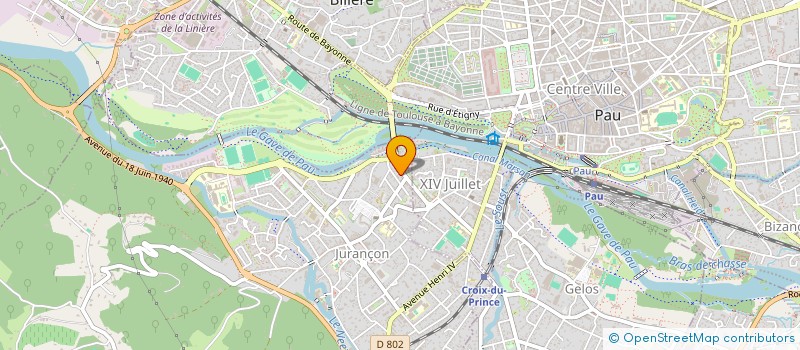localisation de l'entreprise SARL LOUSTAU CONCEPT à JURANCON