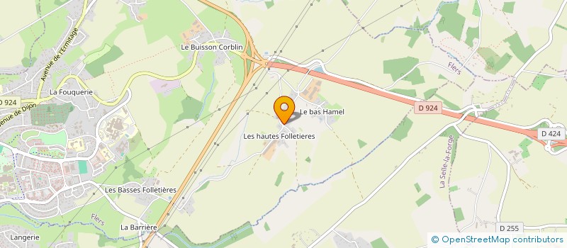 localisation de l'entreprise SARL LOUVET CHIMIE à FLERS