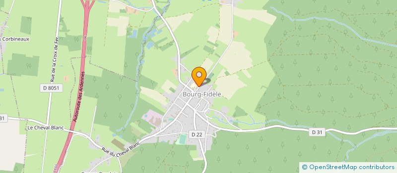 localisation de l'entreprise SARL LOUVIER BERNARD à BOURG-FIDELE