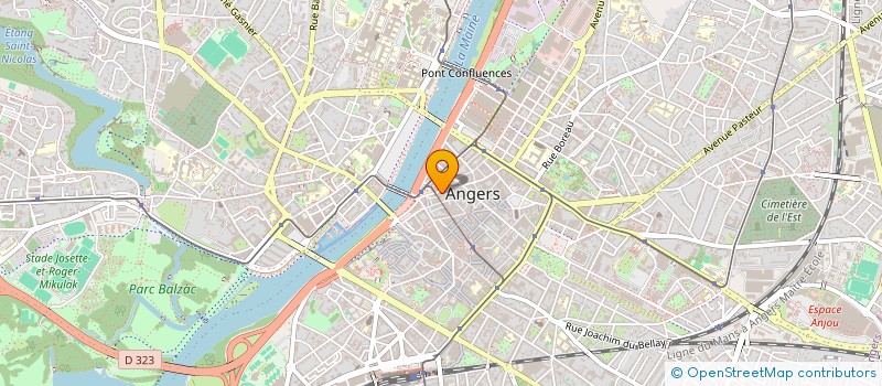 localisation de l'entreprise SARL LOVIE à ANGERS