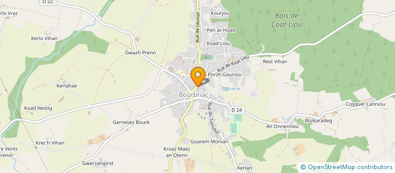 localisation de l'entreprise SARL LOZAHIC à BOURBRIAC