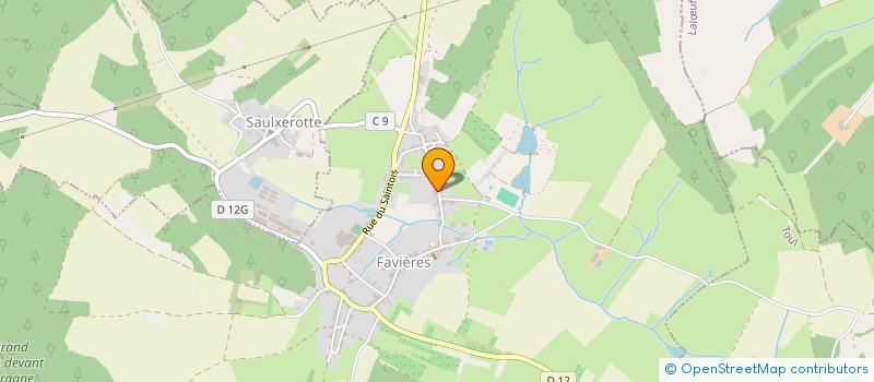 localisation de l'entreprise SARL LOZANO  FAVIERES