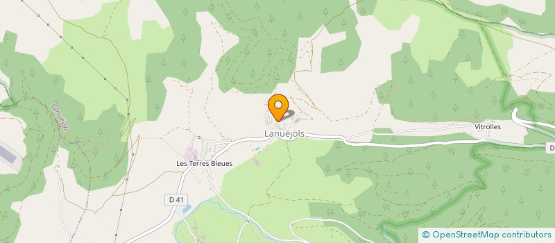localisation de l'entreprise SARL LOZERE MOISSON à LANUEJOLS