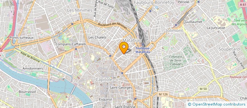 localisation de l'entreprise SARL LP BIVOUAC  TOULOUSE