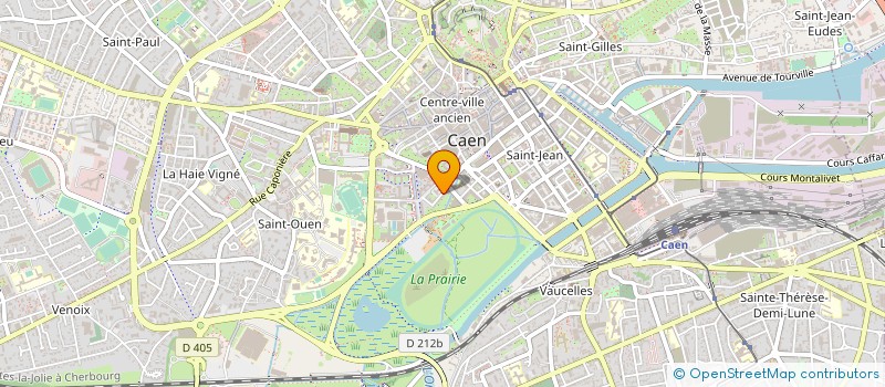 localisation de l'entreprise SARL LP INVESTISSEMENT à CAEN