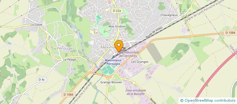 localisation de l'entreprise SARL LRDS 01 à MEXIMIEUX