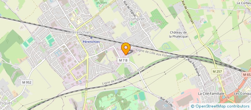 localisation de l'entreprise SARL LRG  LOMPRET