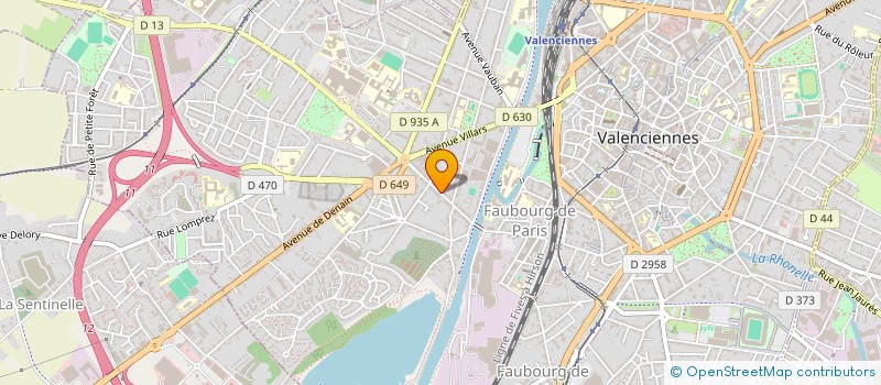 localisation de l'entreprise SARL LS FAMILY à VALENCIENNES